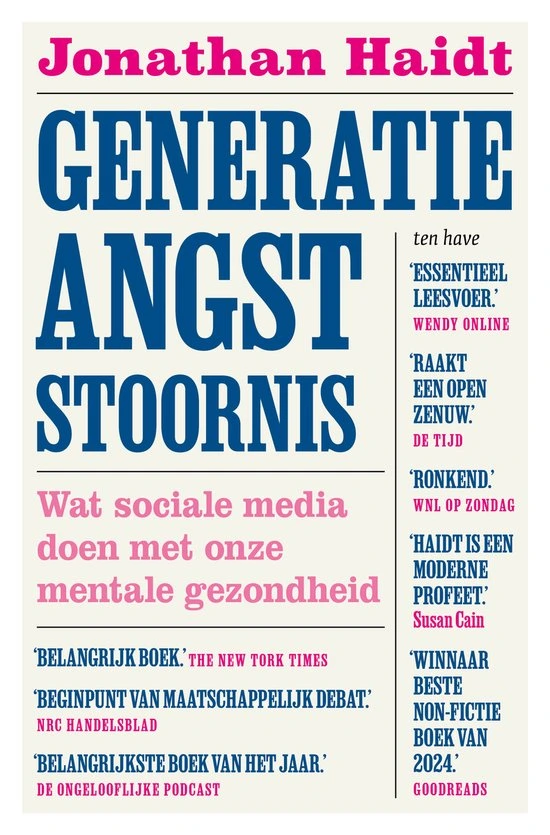 Omslag van Generatie angststoornis
