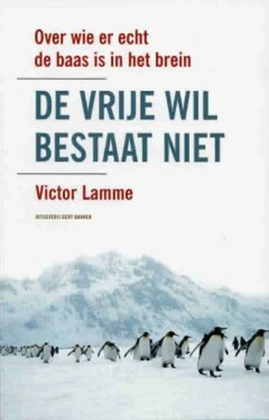 Omslag van De vrije wil bestaat niet